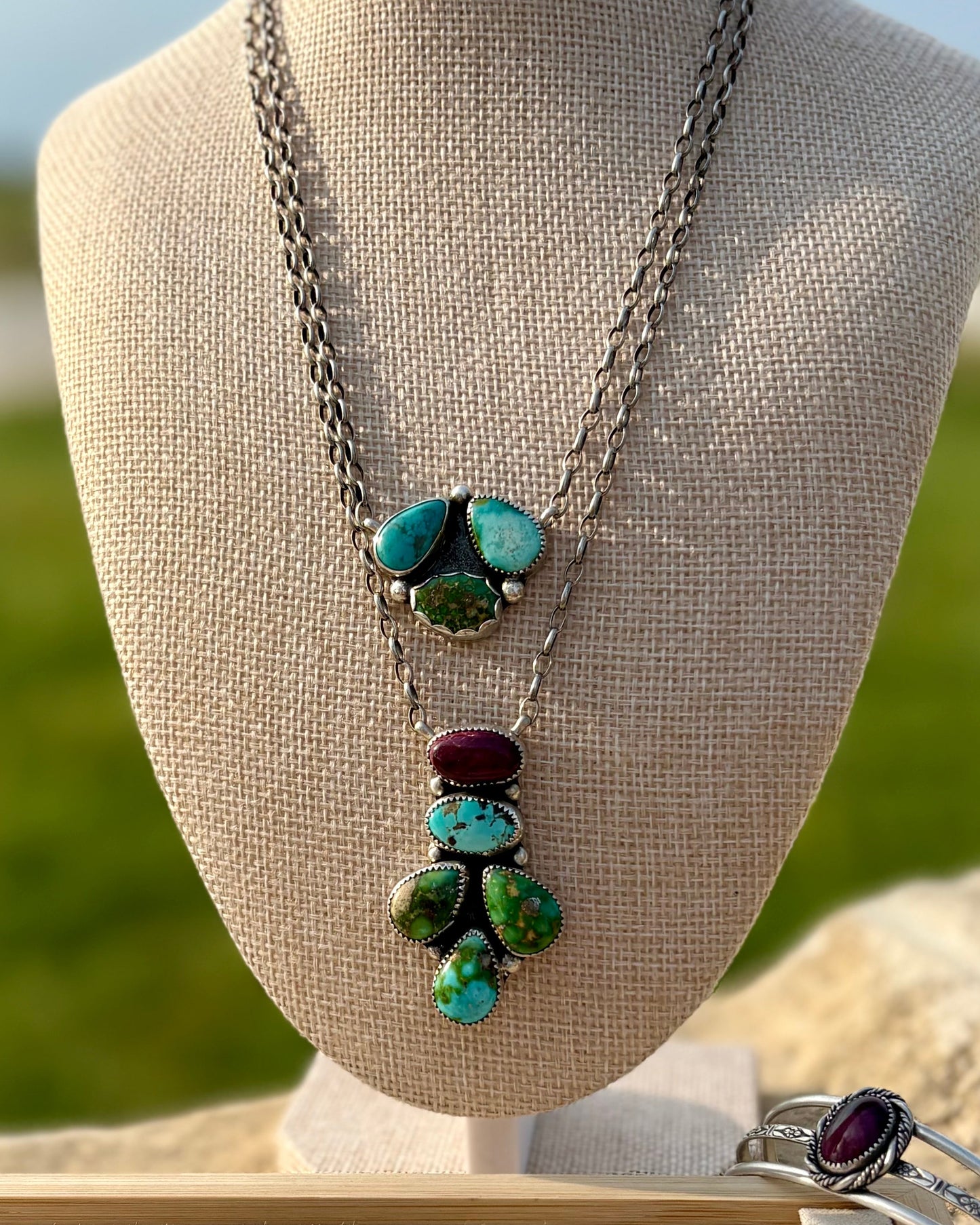 Multi Stone Necklace
