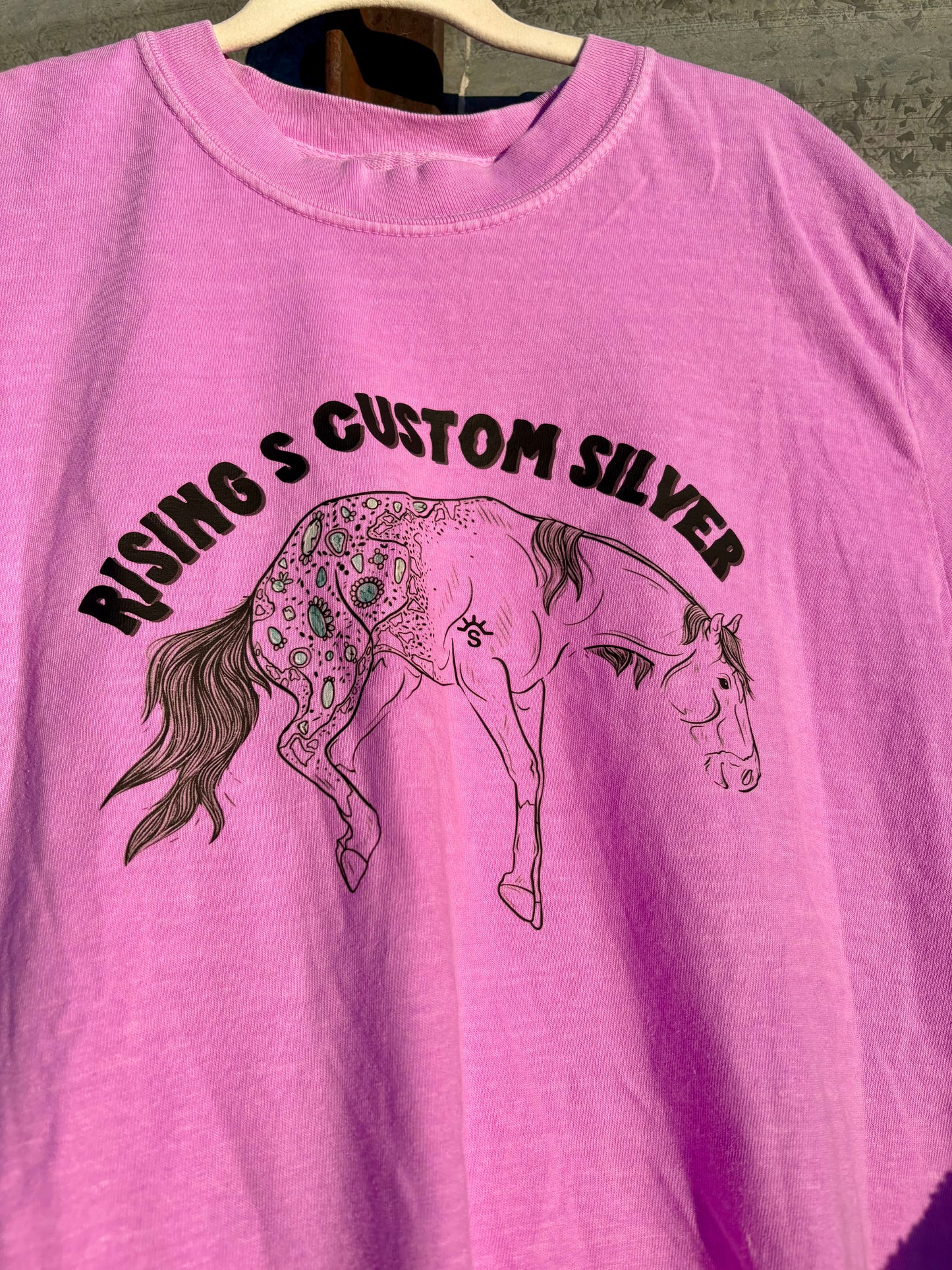 Rising S Custom Silver Tee