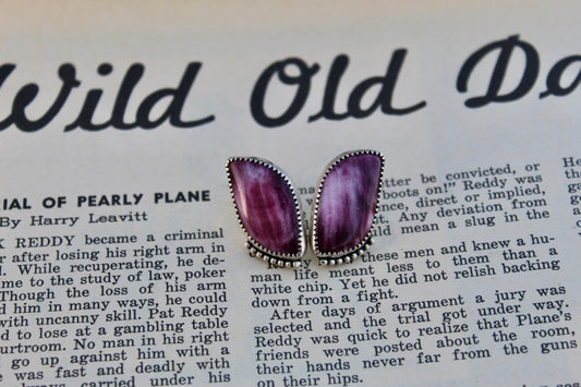 Purple Spiny Studs