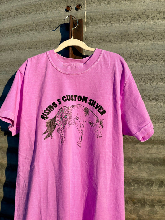 Rising S Custom Silver Tee