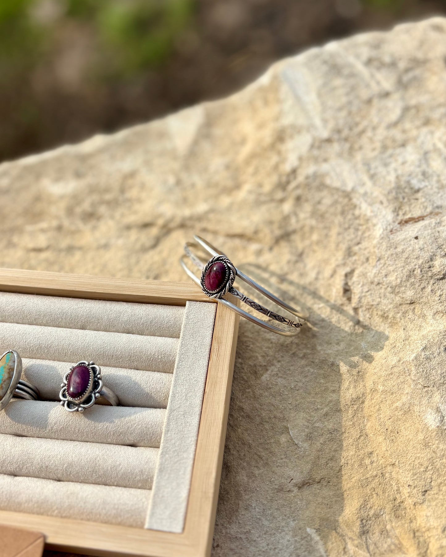 Purple Spiny Cuff
